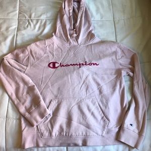 Pink champion sweater